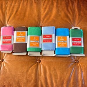 Fabric 2 Yards each—Brand New Unopened